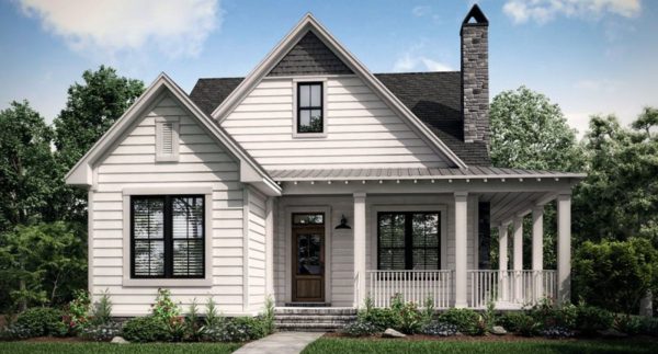 Gulf Breeze Cottage - 2 Story House Plans in Gulfport MS